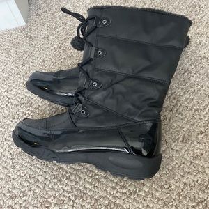 Black Totes Winter Boots- Womens size 6